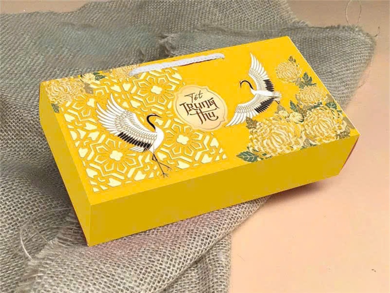 Hộp bánh trung thu 2 bánh không kèm hộp con - 10 Cái
