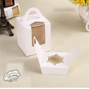 Hộp cupcake 1 lỗ - 5 Cái
