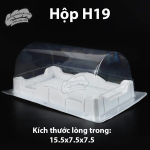 Hộp H19 hộp cuộn lớn đế trắng - 100 Cái