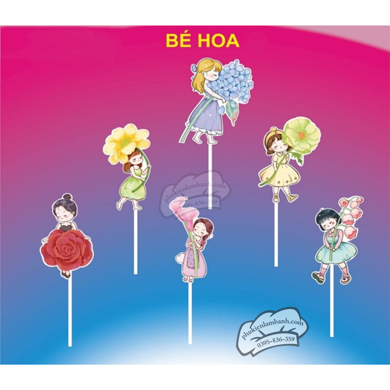 Bé hoa T6 - Set
