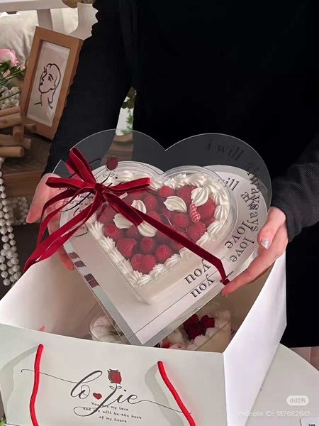 28.5x28.5 cao 18cm Túi 9 ngăn màu Hồng - Cái - Ảnh 2