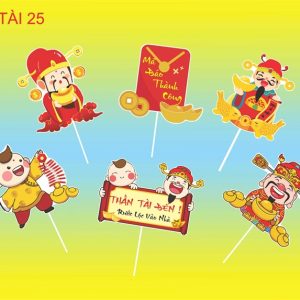 Sét cắm thần tài 25 - Set