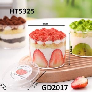 Cốc PS LC2017 Có nắp - 10 Cái