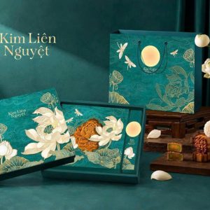 Trung thu Kim Liên Nguyệt 300-600gr - 1b Xanh - 10 Cái - Ảnh 5