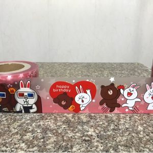 Quấn Thành Bánh Gấu Thỏ tim