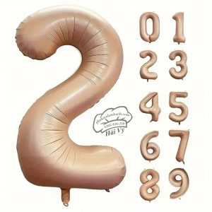 Bóng số nâu số 2 (32 inch-70cm ) - 5 Cái
