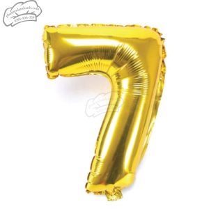 Bóng số vàng số 7 (80cm) - 5 Cái