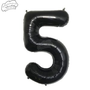 Bóng số đen số 5 (80cm) - 5 Cái