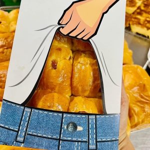 Hộp giấy đựng bánh mì - 100 Cái - Ảnh 5