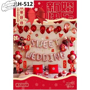 Bóng chữ Sweet Wedding hồng - JLH-512 - Bộ