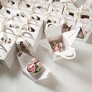 Cupcake giấy Muffin màu Nâu - 50 Cái - Ảnh 4