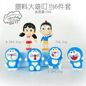 Bộ Nobita và 4 Doremon - Set