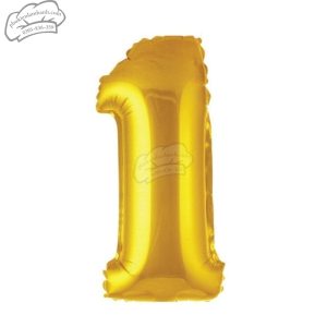 Bóng số vàng số 1 (80cm) - 5 Cái
