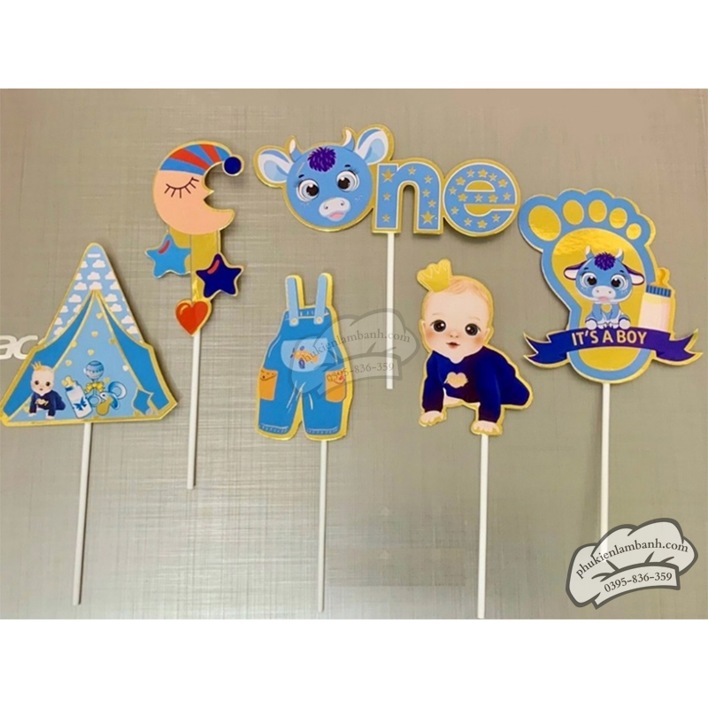 Thôi nôi xanh bóng - Set