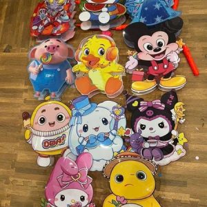 Đèn lồng Có nhạc nhiều mẫu sz 24cm - Cái