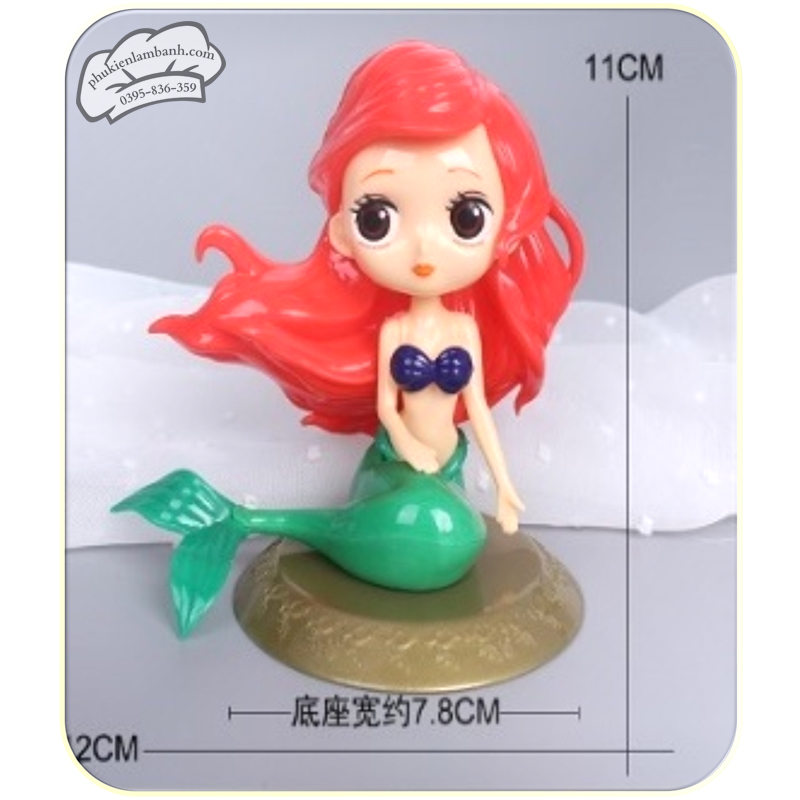 Tiên cá tóc đỏ nhẹ - Con
