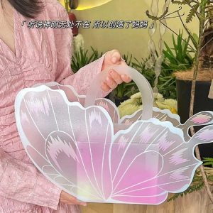 Hộp mica cánh bướm ( hộp con 15x15cm ) - 5 Cái - Ảnh 3
