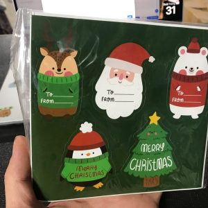 Tem dán Noel 5 tem - Set