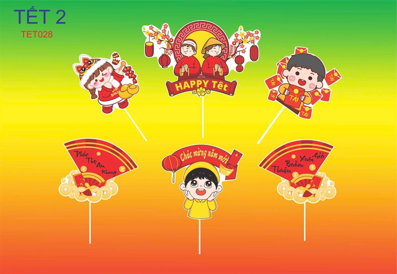 Sét cắm tết 2 - Set