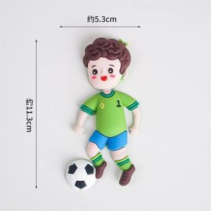 SC silicon Cậu bé bóng đá - Que