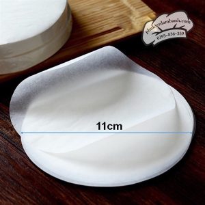 Giấy nến Tròn 11cm giấy lót 500 cái - Bịch