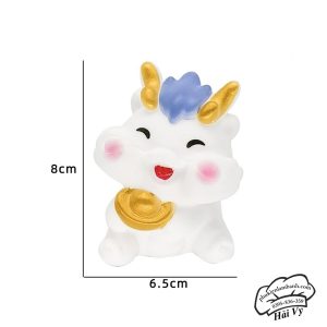 Rồng trắng ôm tiền - Con