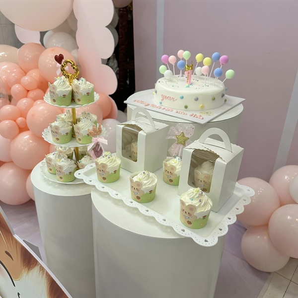 Cupcake giấy To hình nhân vật ngẫu nhiên - 50 Cái - Ảnh 4