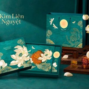 Trung thu Kim Liên Nguyệt 300-600gr - 1b Xanh - 10 Cái
