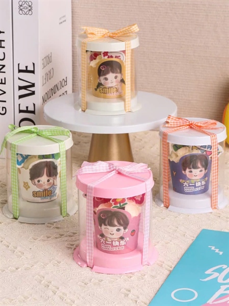 Cupcake giấy nhỏ hình nhân vật ngẫu nhiên - 50 Cái - Ảnh 4