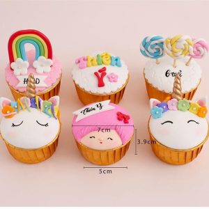 Alternative view of Cupcake nhôm 2 mặt VÀNG - 50 Cái