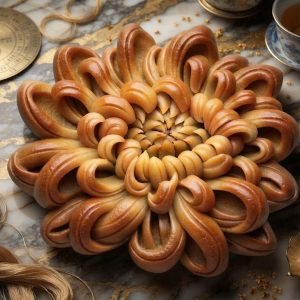 Khuôn bánh Trung thu 3 mặt tròn 200gr Cúc Phúc Nở