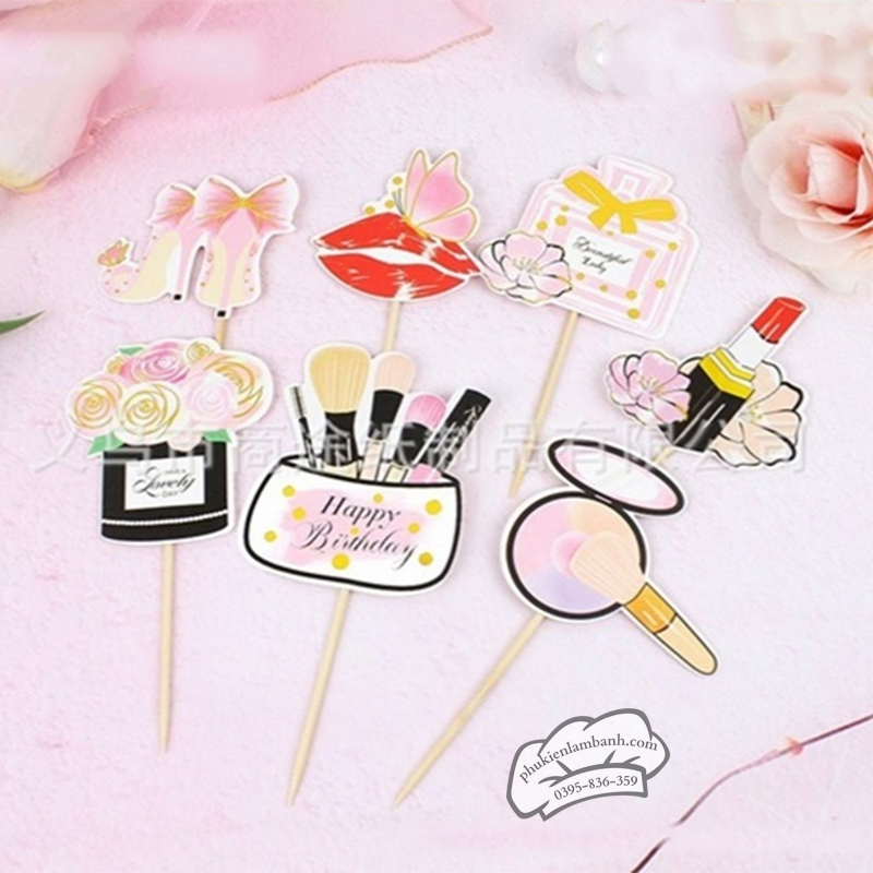 HPBD trang điểm môi hồng - Set