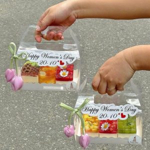 Nơ tuylip vải sz to dài màu ngẫu nhiên 10c/ túi - Set - Ảnh 4