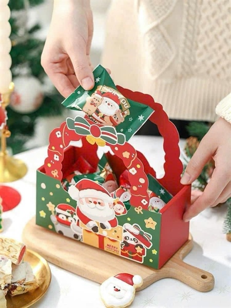 Túi giấy Noel 18x8x8cm - Cái - Ảnh 2