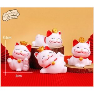 Bộ 4 mèo thần tài - Bộ