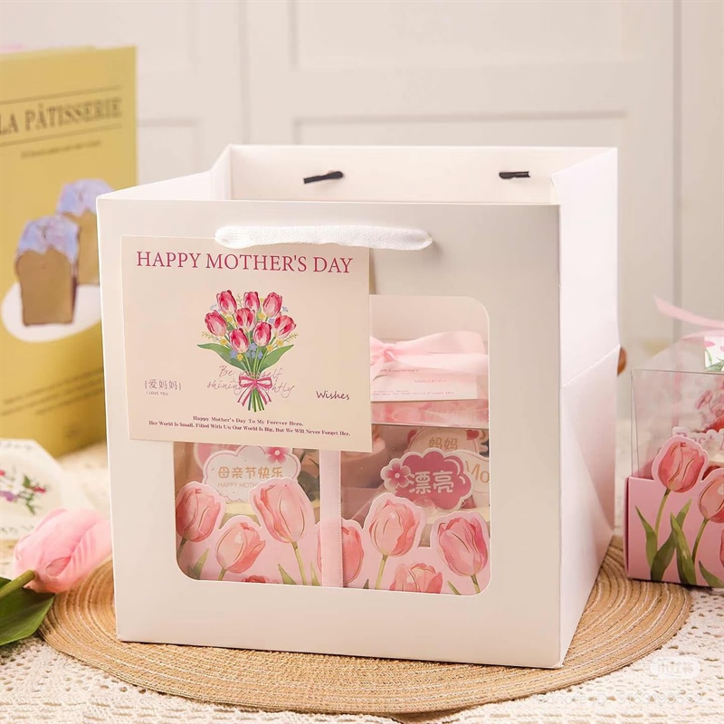 Túi giấy cán meka sz 20x20x20 - 5 Cái - Ảnh 3