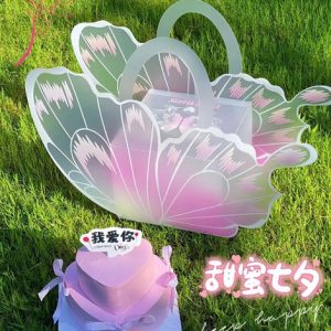 Hộp mica cánh bướm ( hộp con 15x15cm ) - 5 Cái