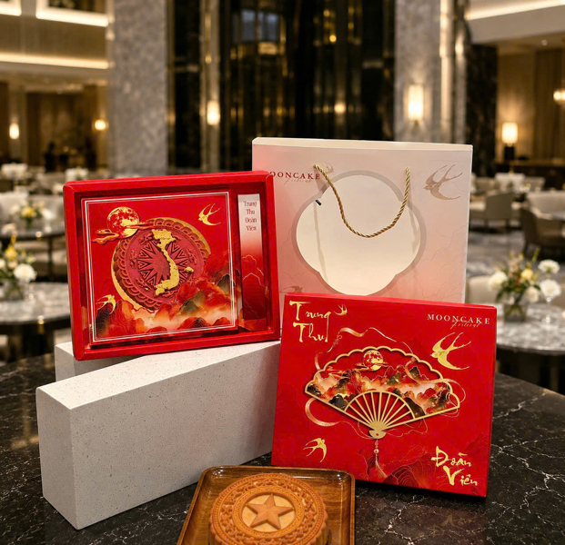 Trung thu Sơn Hà 300-600gr - 1b Đỏ - 10 Cái - Ảnh 4