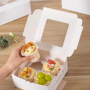 Alternative view of Cupcake giấy Muffin màu Nâu - 50 Cái