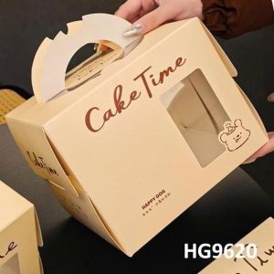 16x16x15cm Hộp giấy Cake Time - 10 Cái