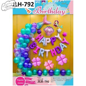 Bóng chữ Tiên cá xanh biển - JLH-792 - Bộ