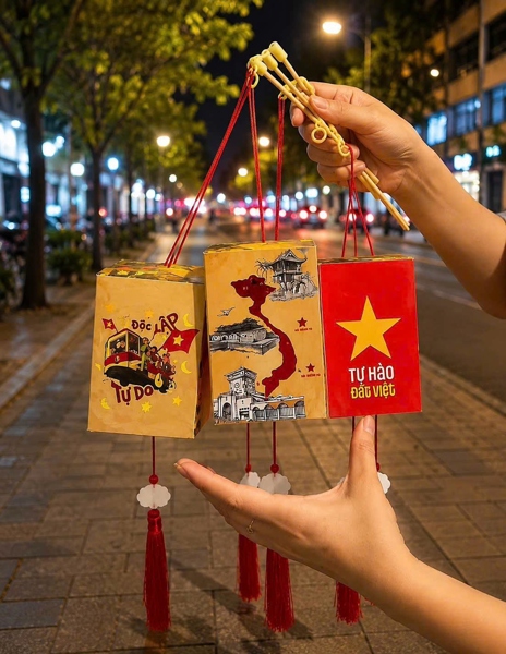 Đèn lồng cầm tay yêu nước - Cái - Ảnh 2