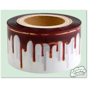 Quấn thành bánh meka socola chảy - Cuộn