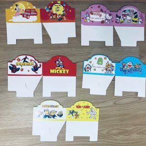 Túi bánh cookies nhiều màu thấp - 100 Cái