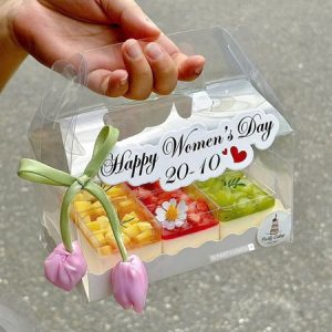 Nơ tuylip vải sz to dài màu ngẫu nhiên 10c/ túi - Set - Ảnh 3