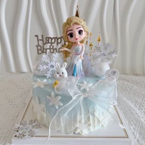 Tượng elsa nhẹ váy trắng - Con - Ảnh 4